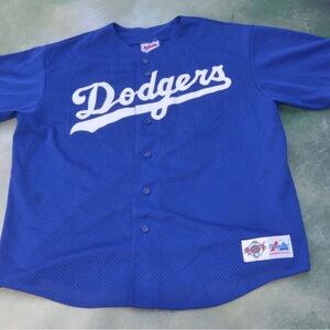 Vintage Majestic MLB Los Angeles Dodgers Mondesi #43 Jersey